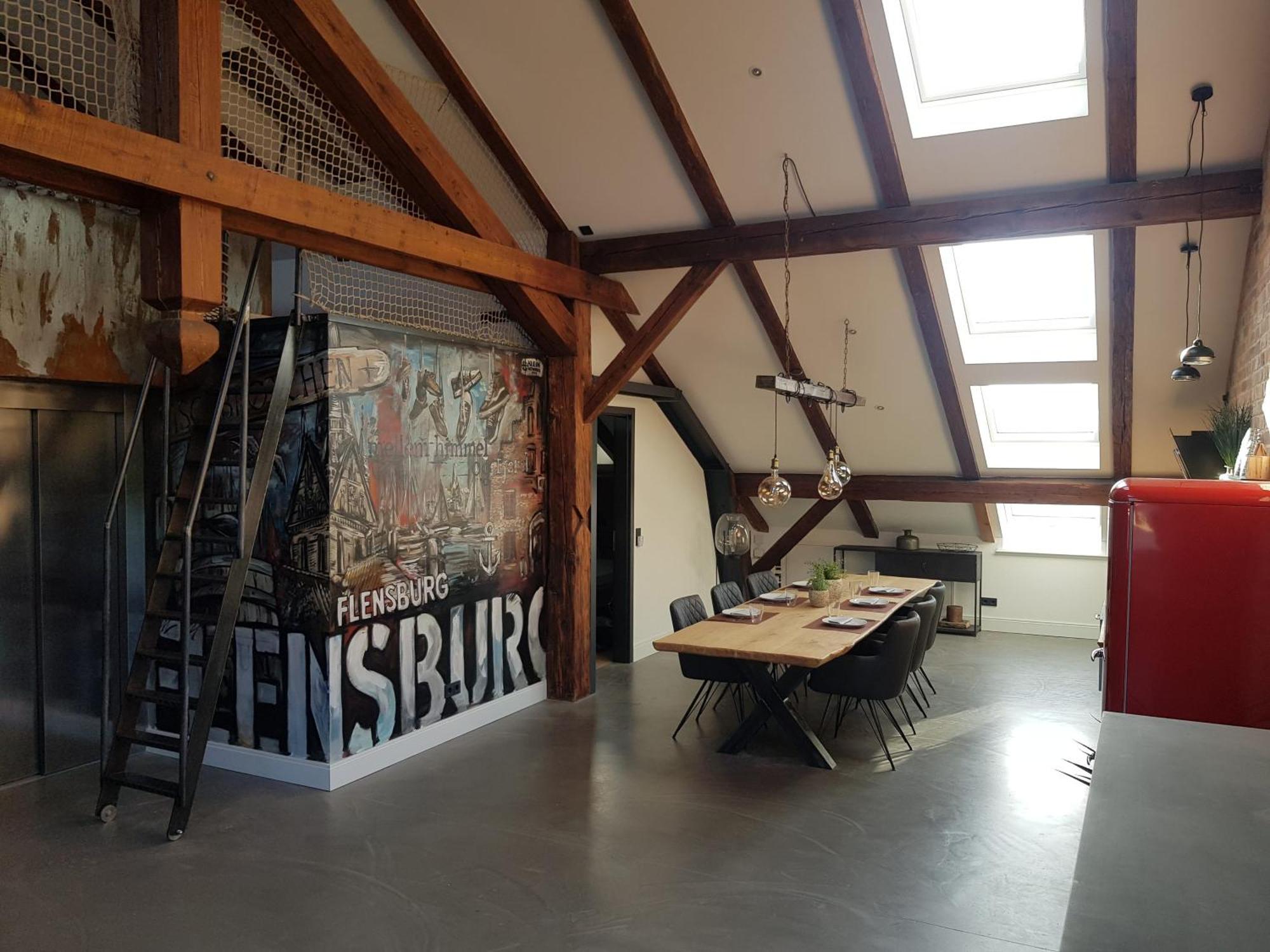 Penthouse Am Alten Zeughaus Flensburg Zewnętrze zdjęcie